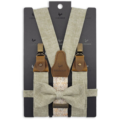 Sir Redman suspenders combi pack Charming Chambré Olive