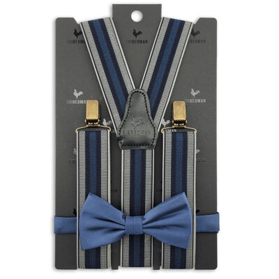 Sir Redman suspenders combi pack Lucas Smith blue