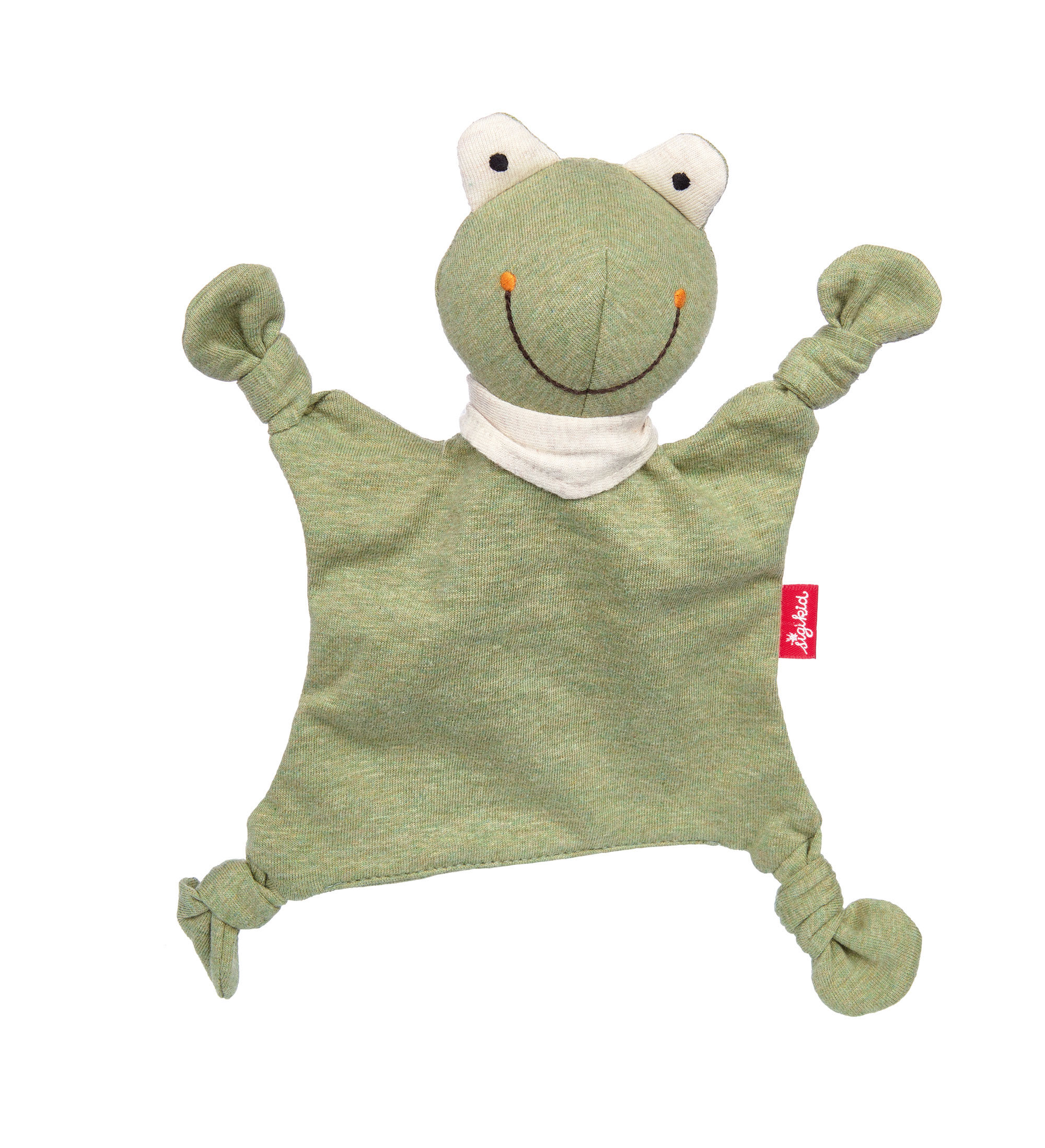 Mini doudou grenouille