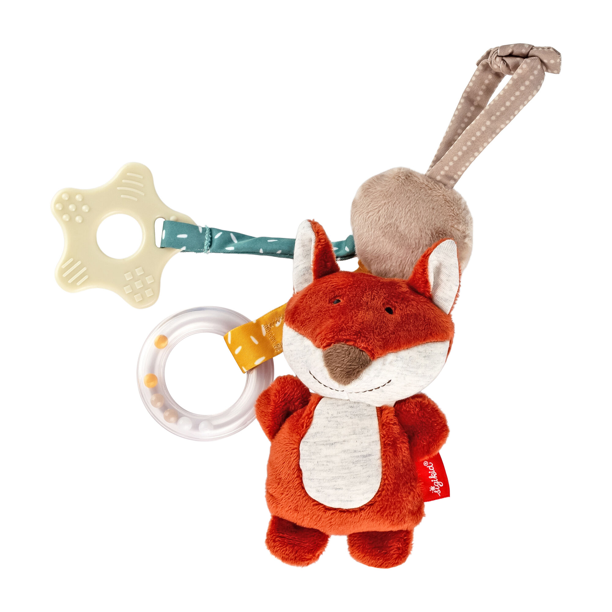 Anhänger Fuchs mit Beißring