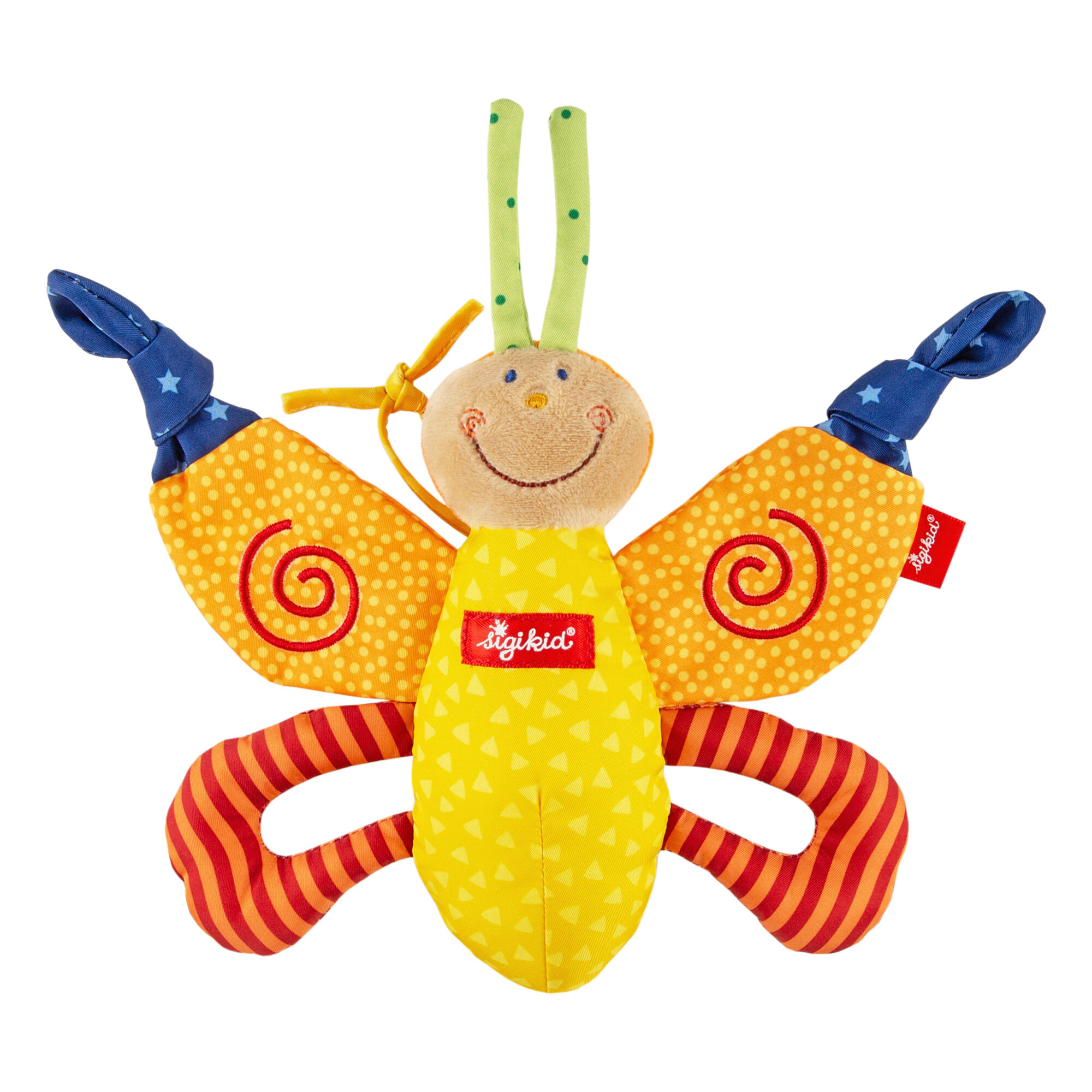 Anhänger Aktiv-Schmetterling bunt