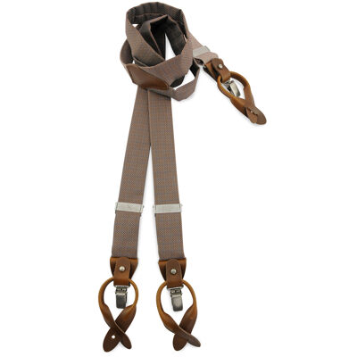 Sir Redman suspenders MacMillan brown