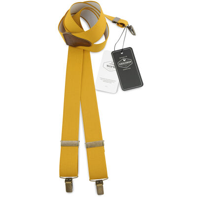 Sir Redman WORK suspenders ochre elastic