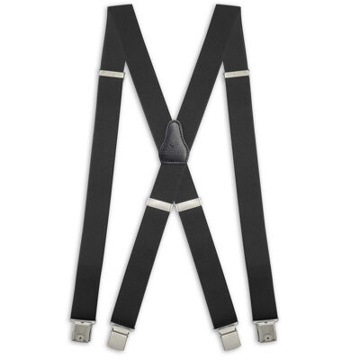 Sir Redman XL suspenders black