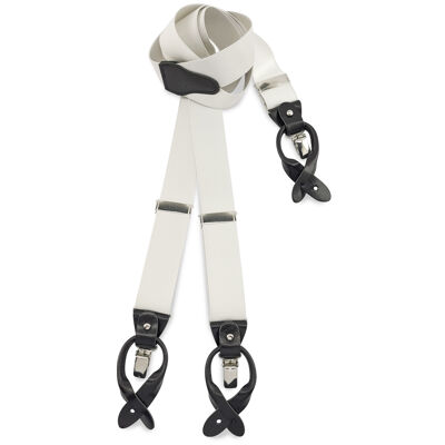Tirantes Sir Redman White Tie