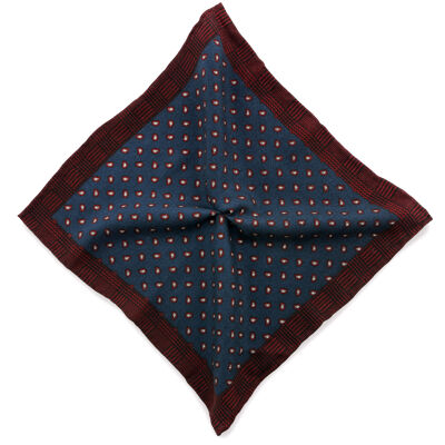 Sir Redman pocket square Petit Paisley