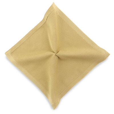 Sir Redman knitted pocket square Prairie Sand