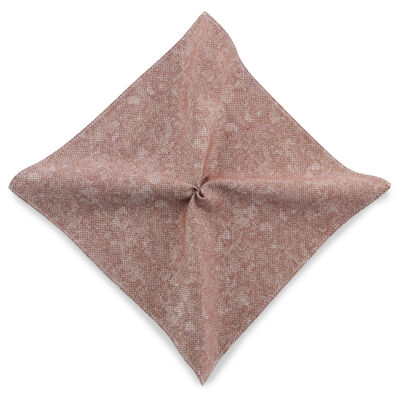 Sir Redman pocket square Sposo Stiloso blush