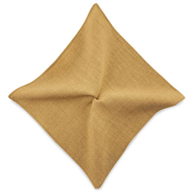 Sir Redman pocket square Jardin Chic Ochre