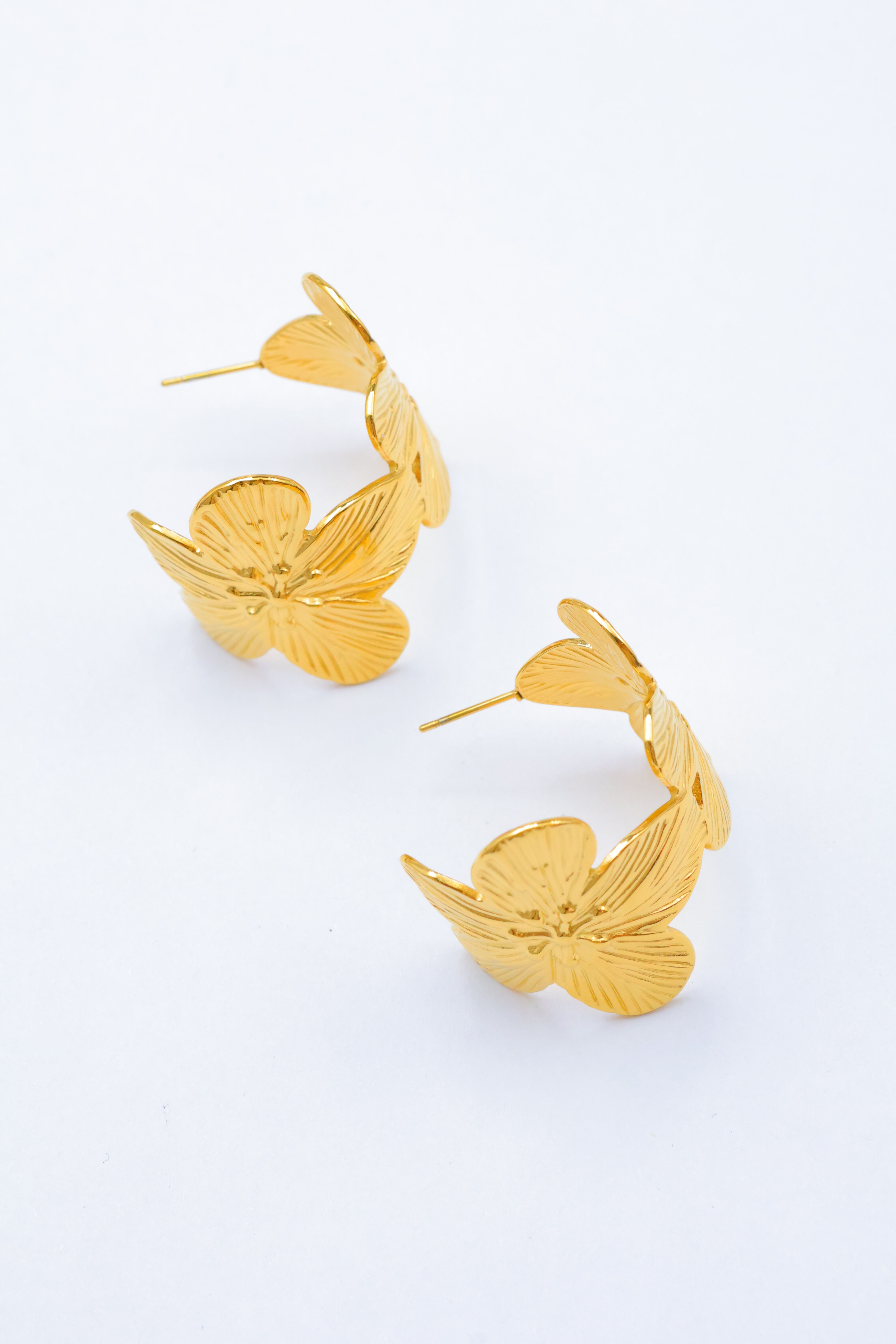 Creolen aus Edelstahl - R56(2)