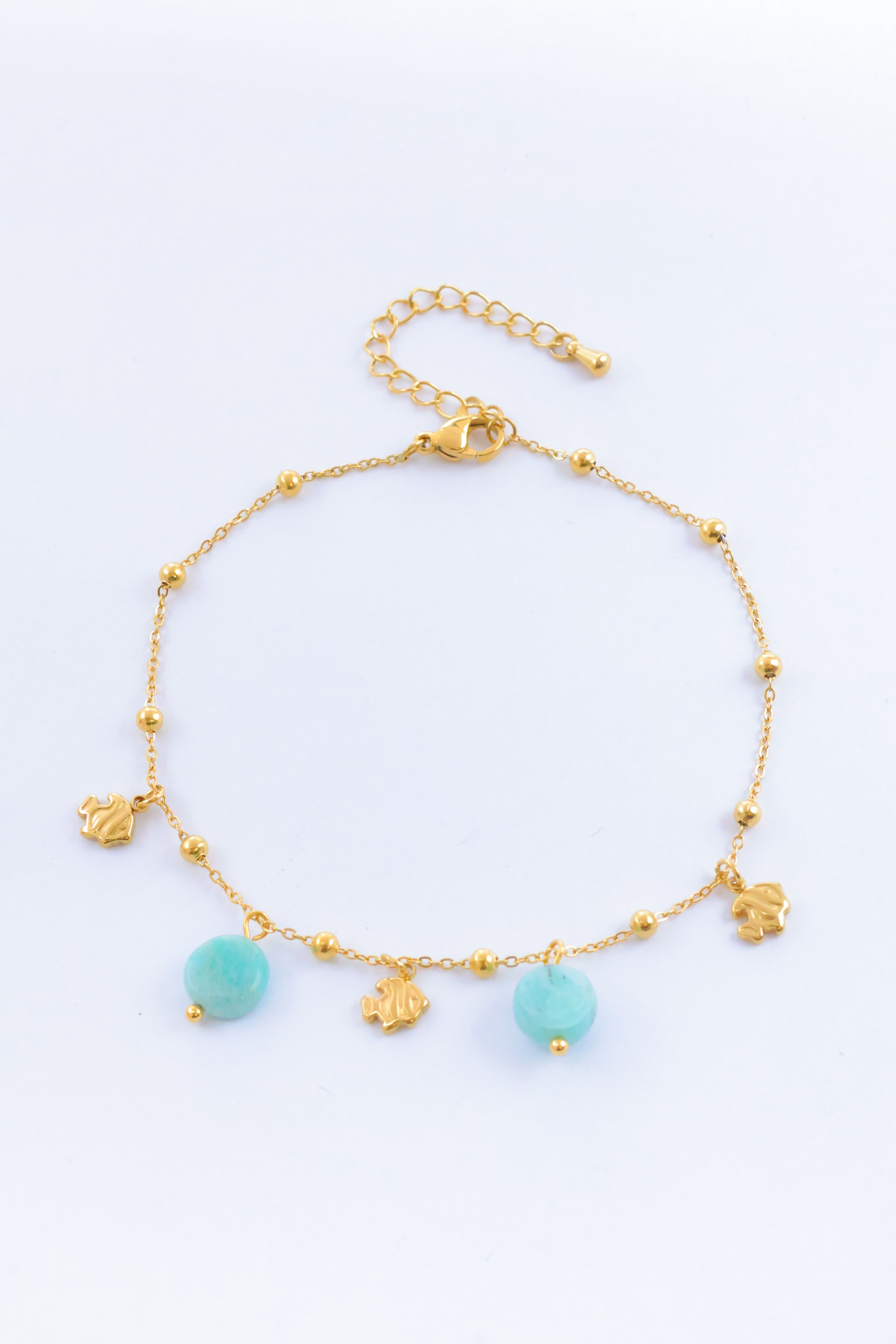 Edelstahl Fußkettchen - Z151