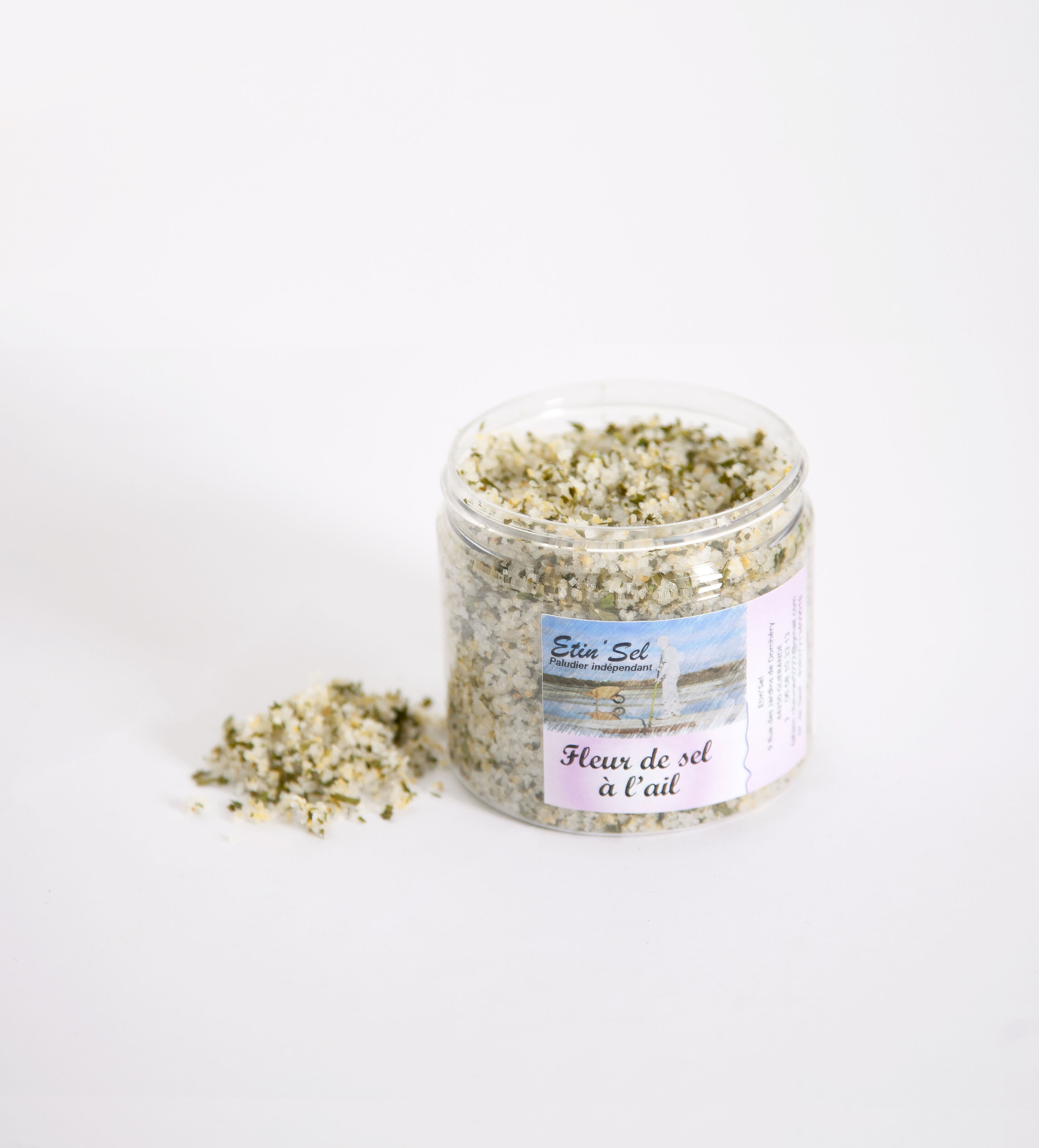 Fleur de sel con aglio e prezzemolo 150 g