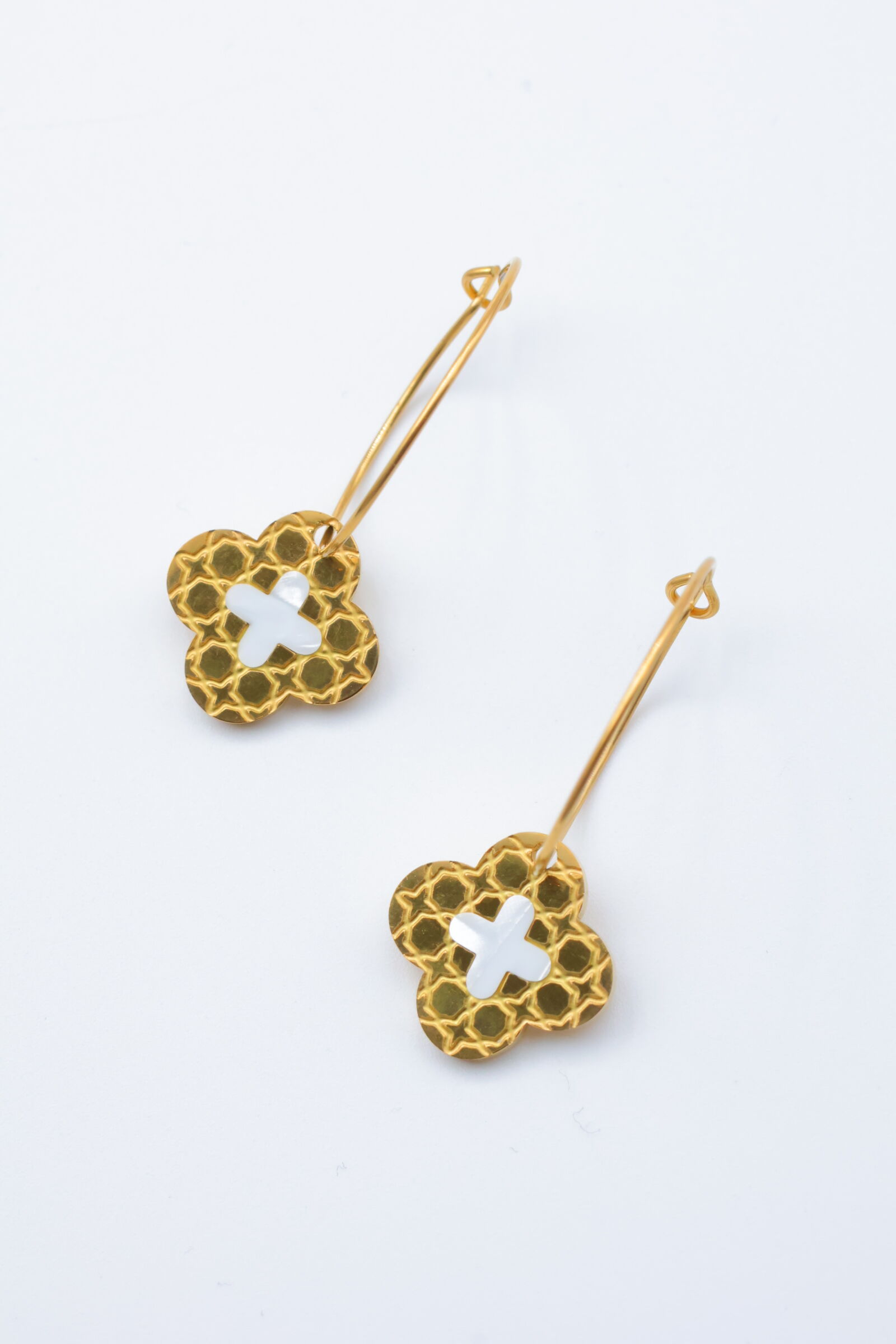 Edelstahl Ohrringe - A640B(2)