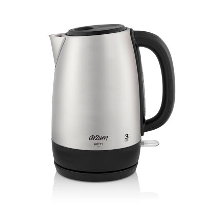 Hervidor de agua caliente – 1.Hervidor eléctrico de 7 l y 2200 W de ebullición rápida, base inalámbrica de 360°, apagado automático, protección contra ebullición en seco, filtro lavable, acabado en acero inoxidable. Garantía incluida.