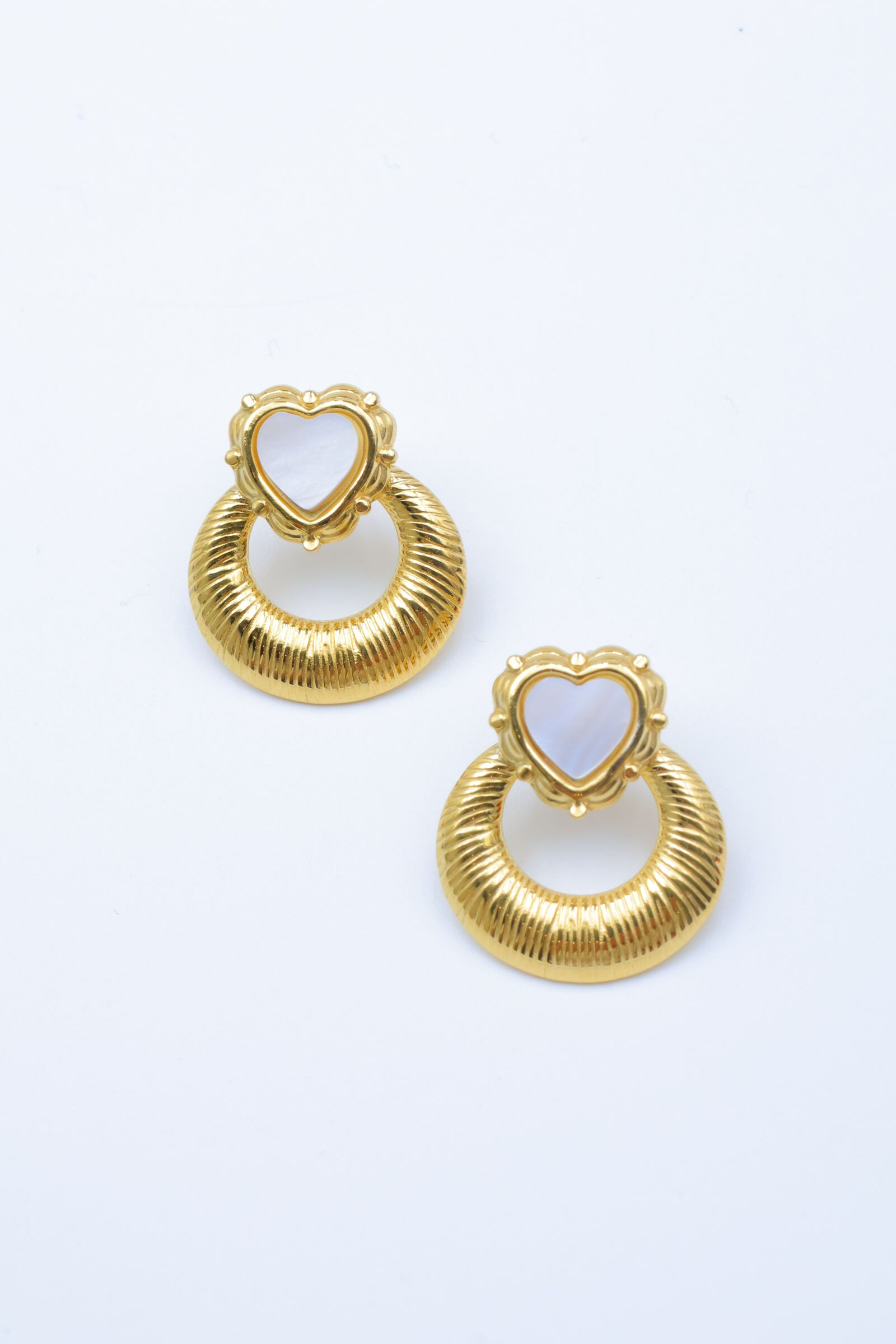 Boucles d'oreilles en acier inoxydable - A2213