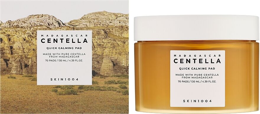 SKIN1004 Madagascar Centella Quick Calming Pad | 70 pads