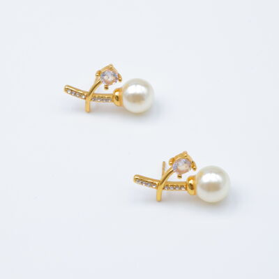 Boucles d'oreilles en acier inoxydable - G263
