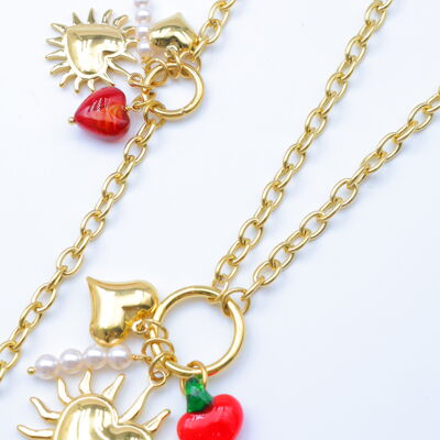 Parure de bijoux en acier inoxydable - A2174E