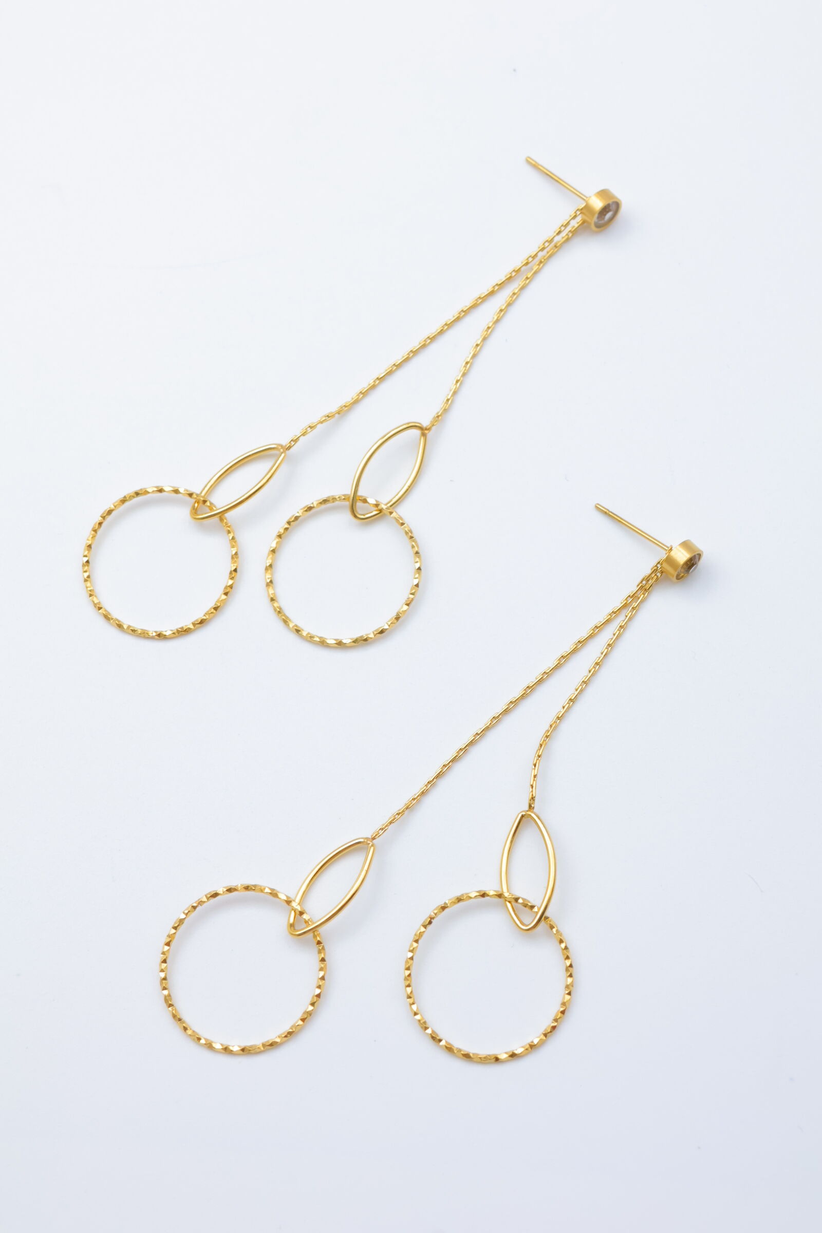 Edelstahl Ohrringe - L91