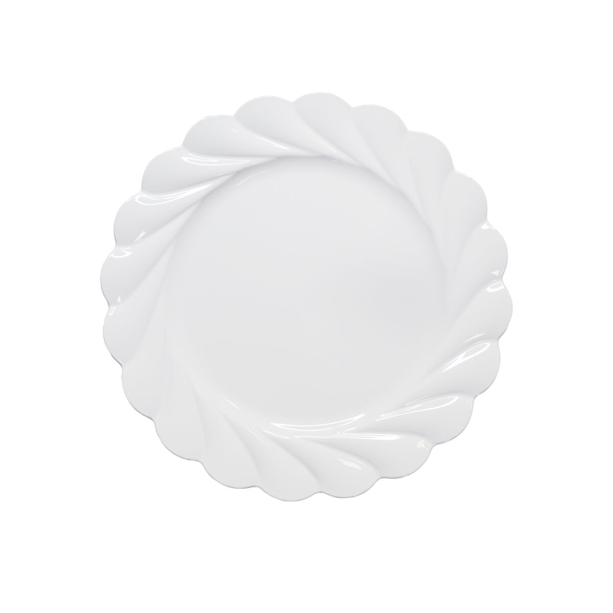 Sottobicchiere per piatto color crema 33x33x2cm