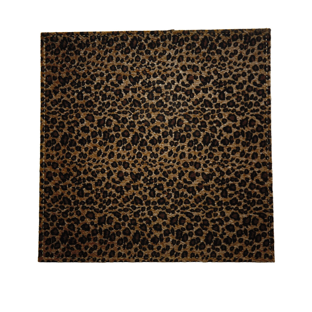Leopard print coaster 30x30x0.5cm