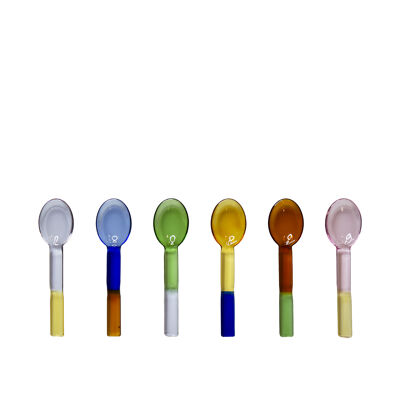 Cucharillas de colores otoñales - Juego de 6