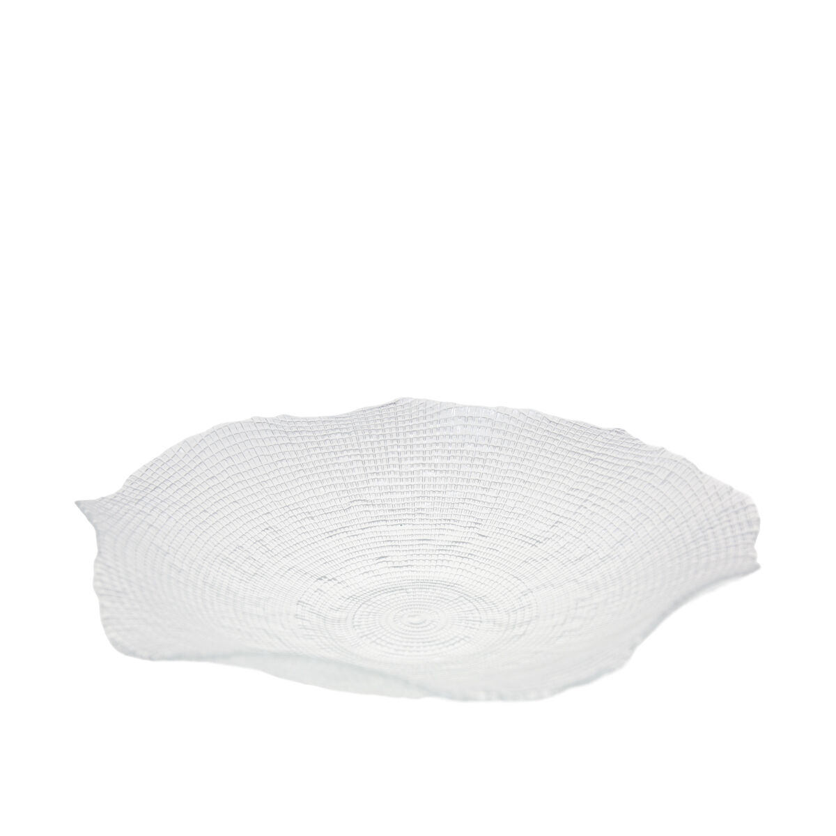 Tazza trasparente a forma di onda 36cm