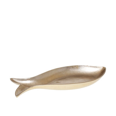 Hollow golden fish bowl 42x18x5.5cm