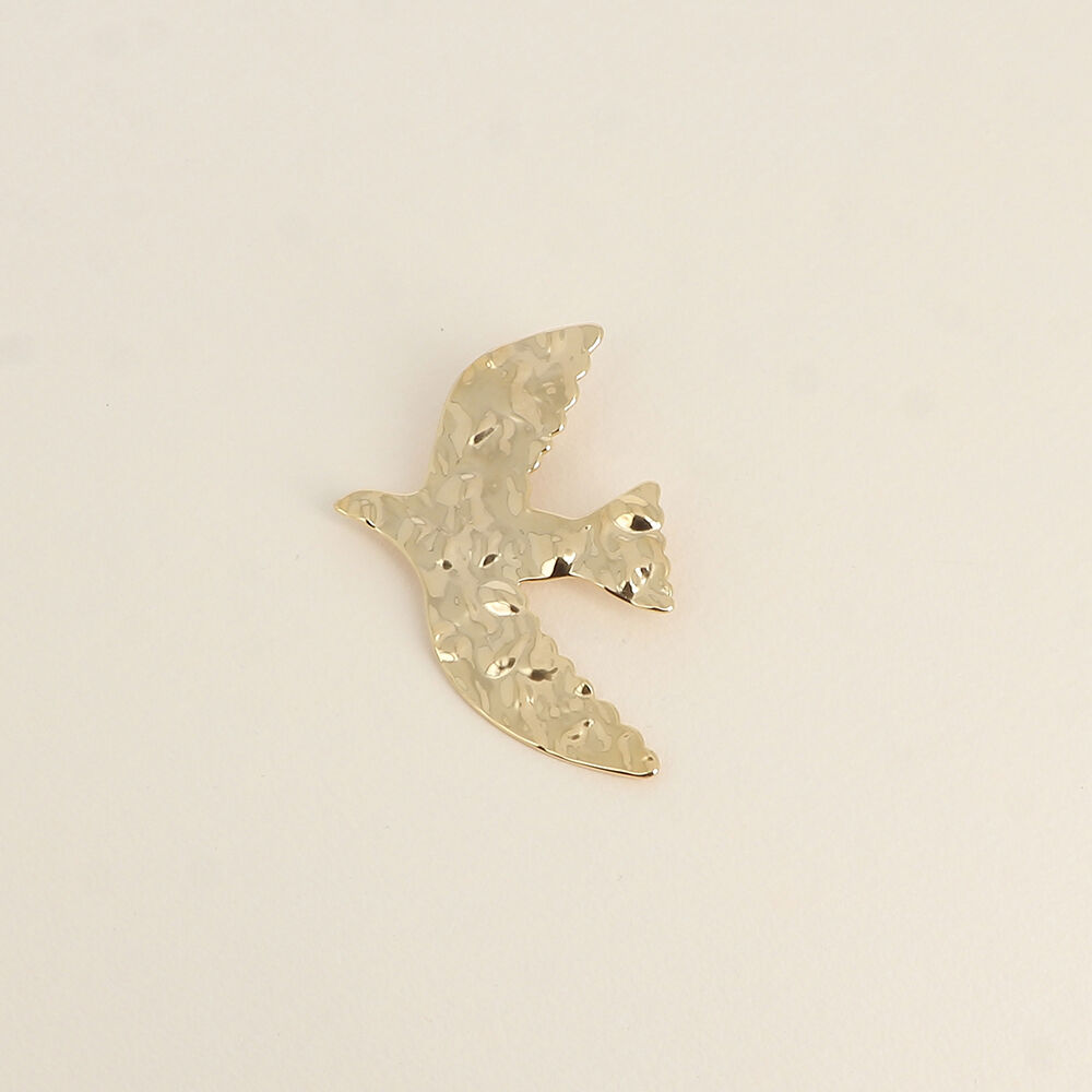 Pin - textured bird pattern