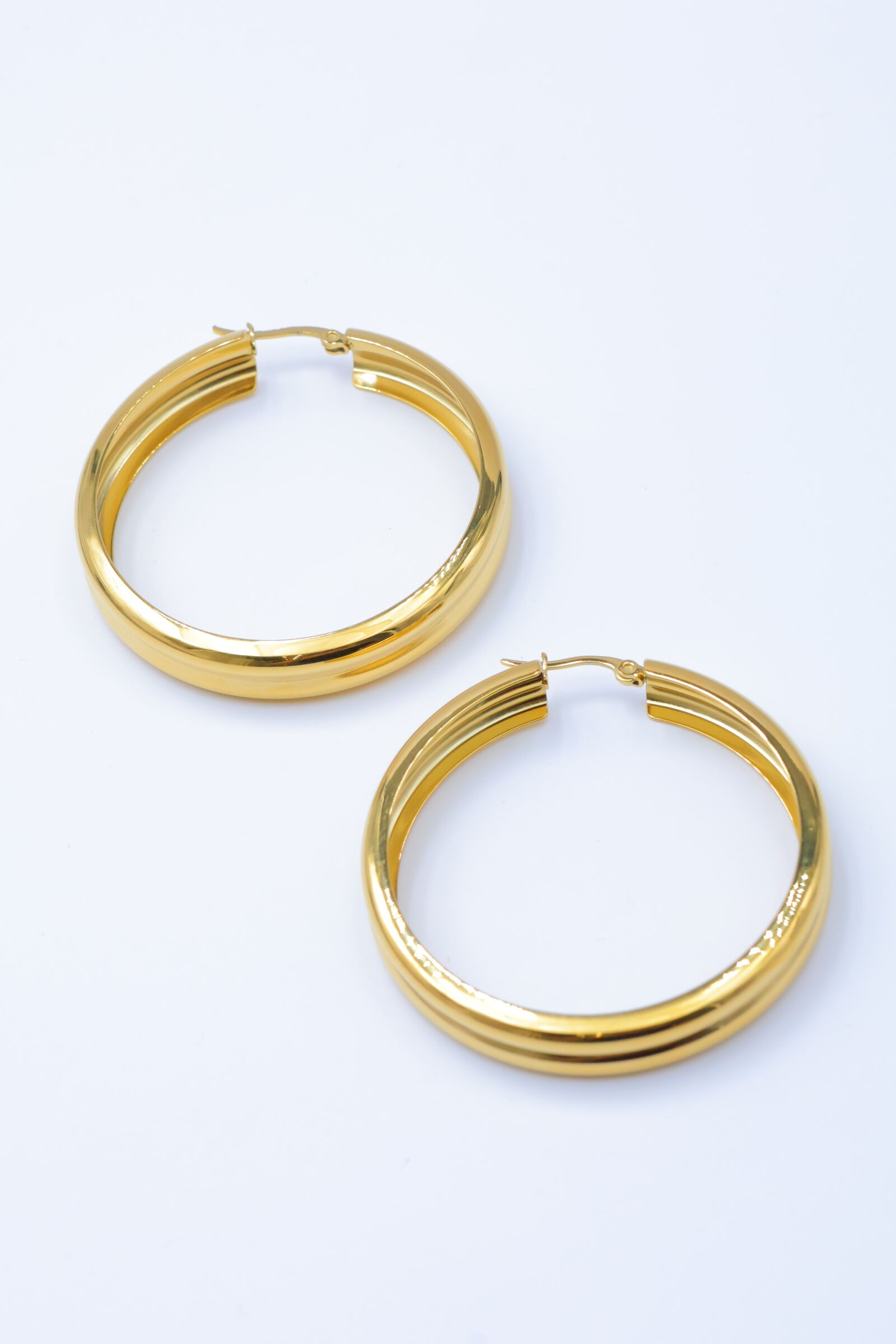 Creolen aus Edelstahl - E453