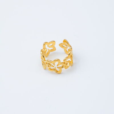 Anillo ajustable de acero inoxidable - ZC12
