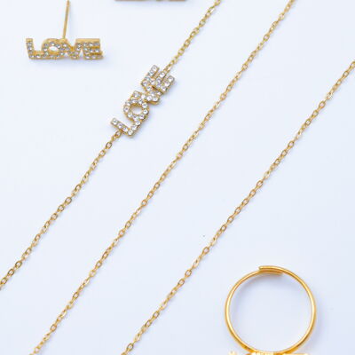 Edelstahl-Schmuckset - ZC8E