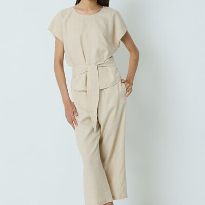 BL02 Blusa Berilo Beige Rustico