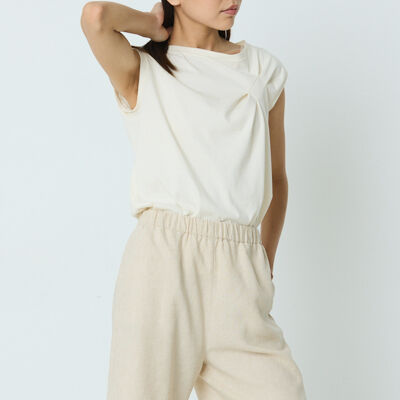 C01 T-Shirt Ceruse White