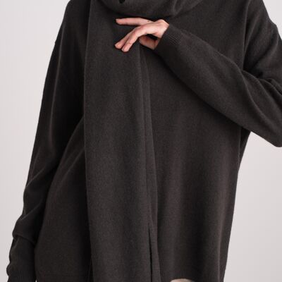 Grande sciarpa in cashmere