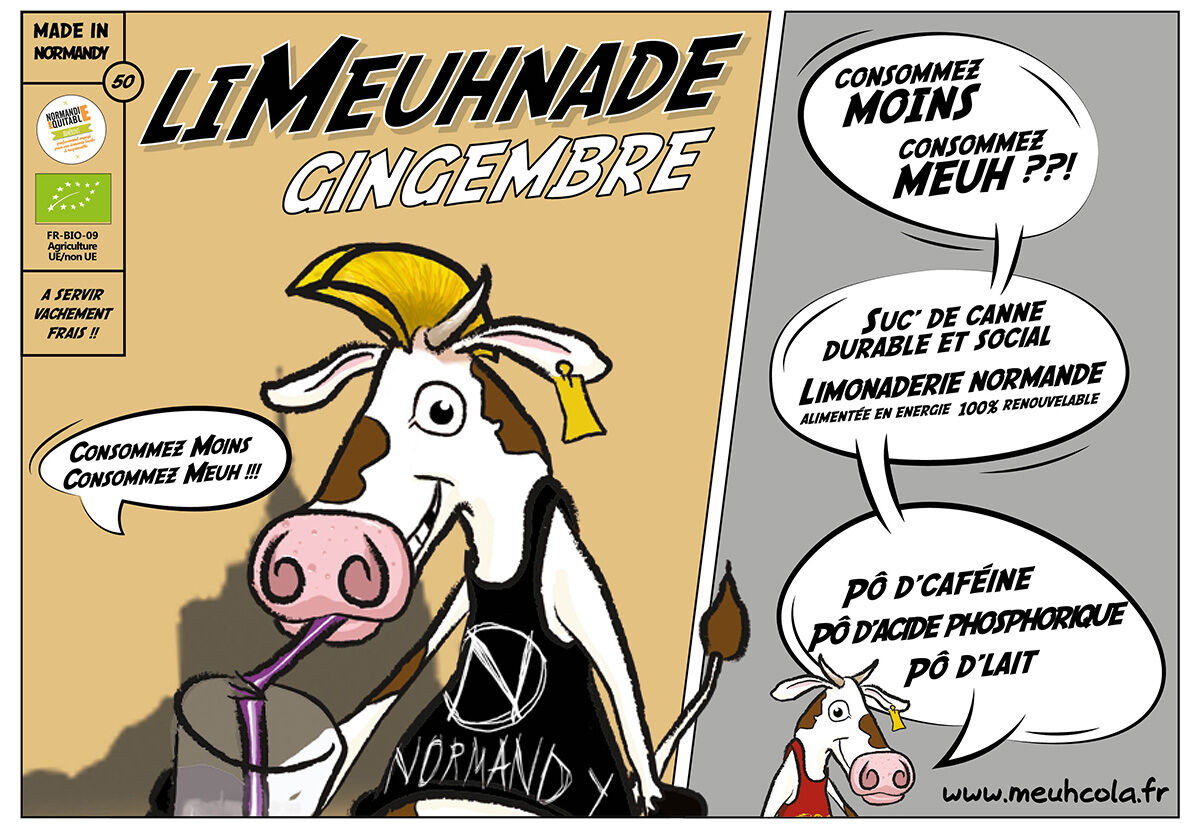 LiMeuhnade Ginger A4 poster individually