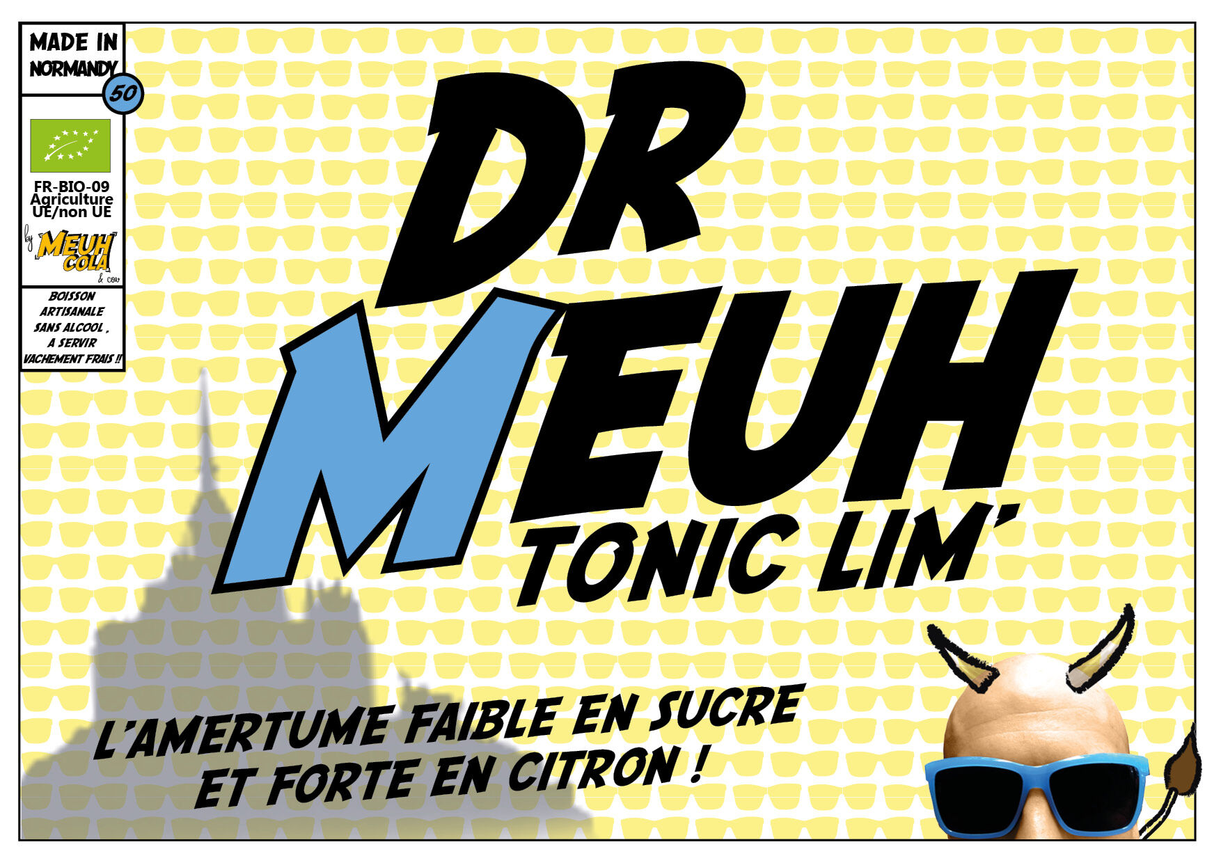 A4 Dr Meuh Tonic Lim poster individually