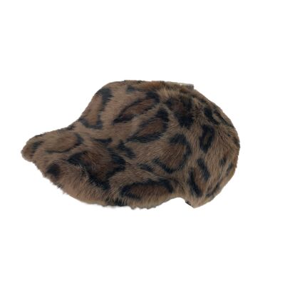 Casquette en fausse fourrure