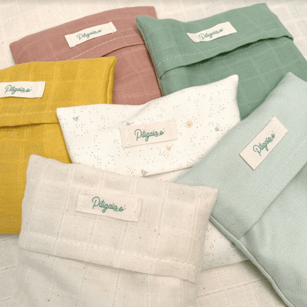 Bouillotte sèche en coton bio