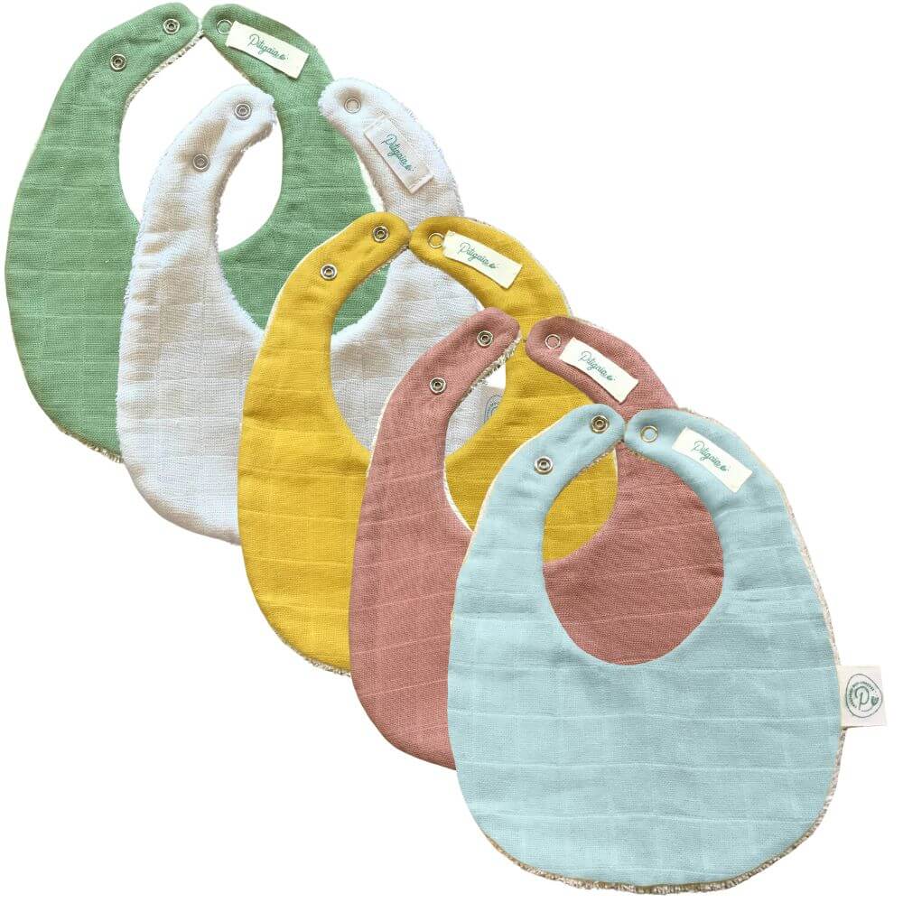 Mini-bavoir en coton bio