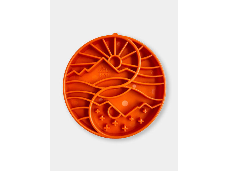 SodaPup E-tray Yin Yang Anreicherungsschale - Orange