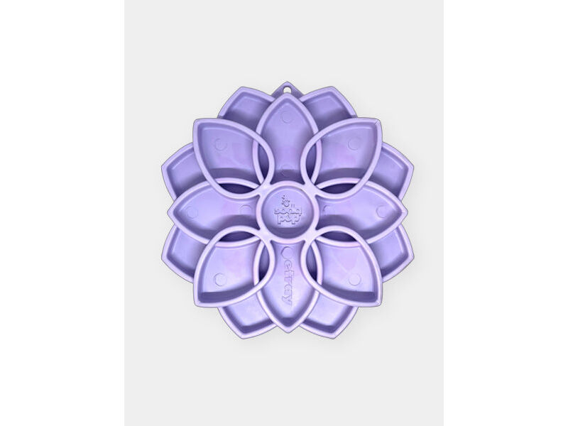 Leckmatte für Hunde - Mandala Softie Hellviolett - SodaPup