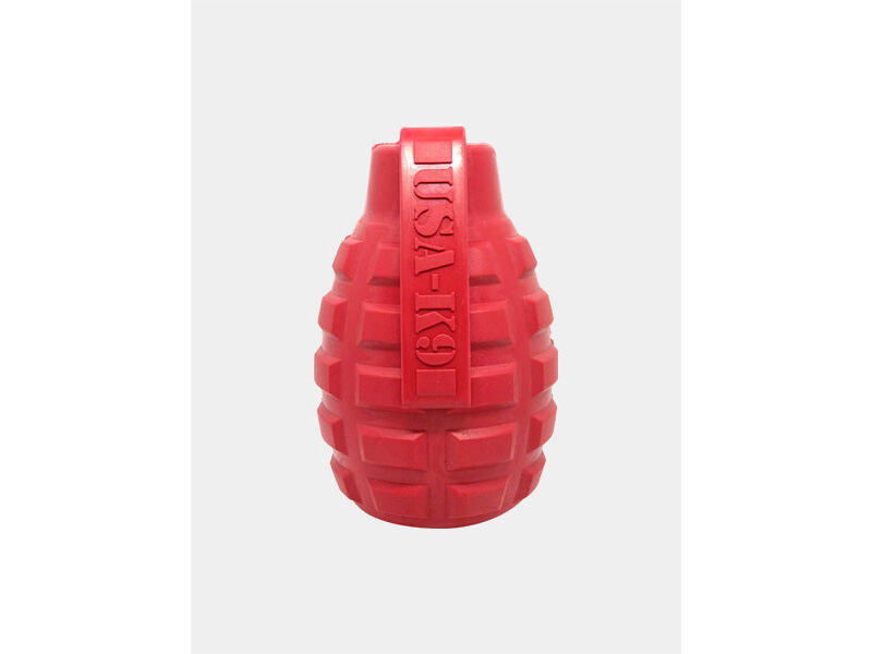 SodaPup Grenade Hunde-Aktivitätsspielzeug – L (14–30 kg)