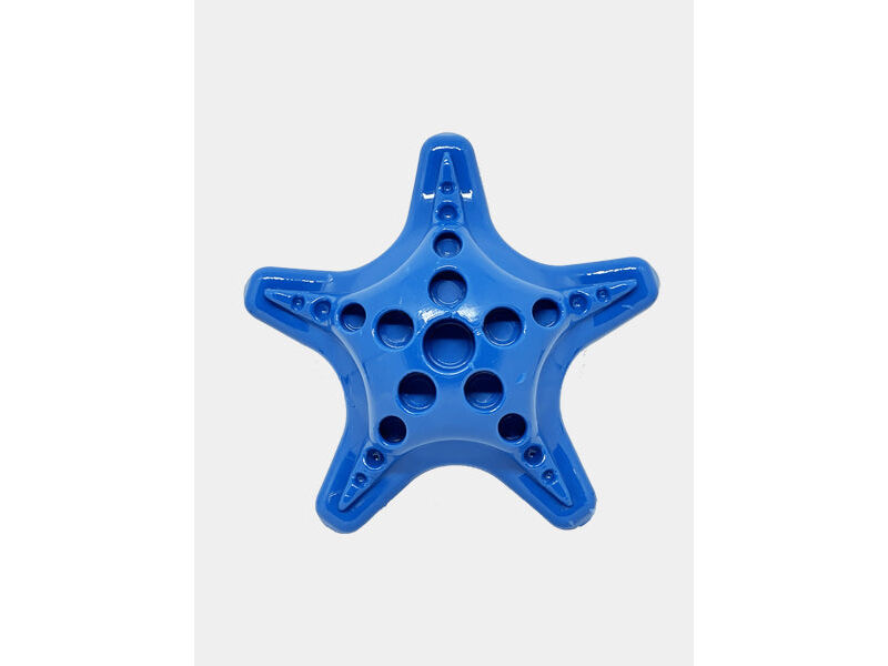 SodaPup Kau- oder Leckspielzeug mit blauem Seestern