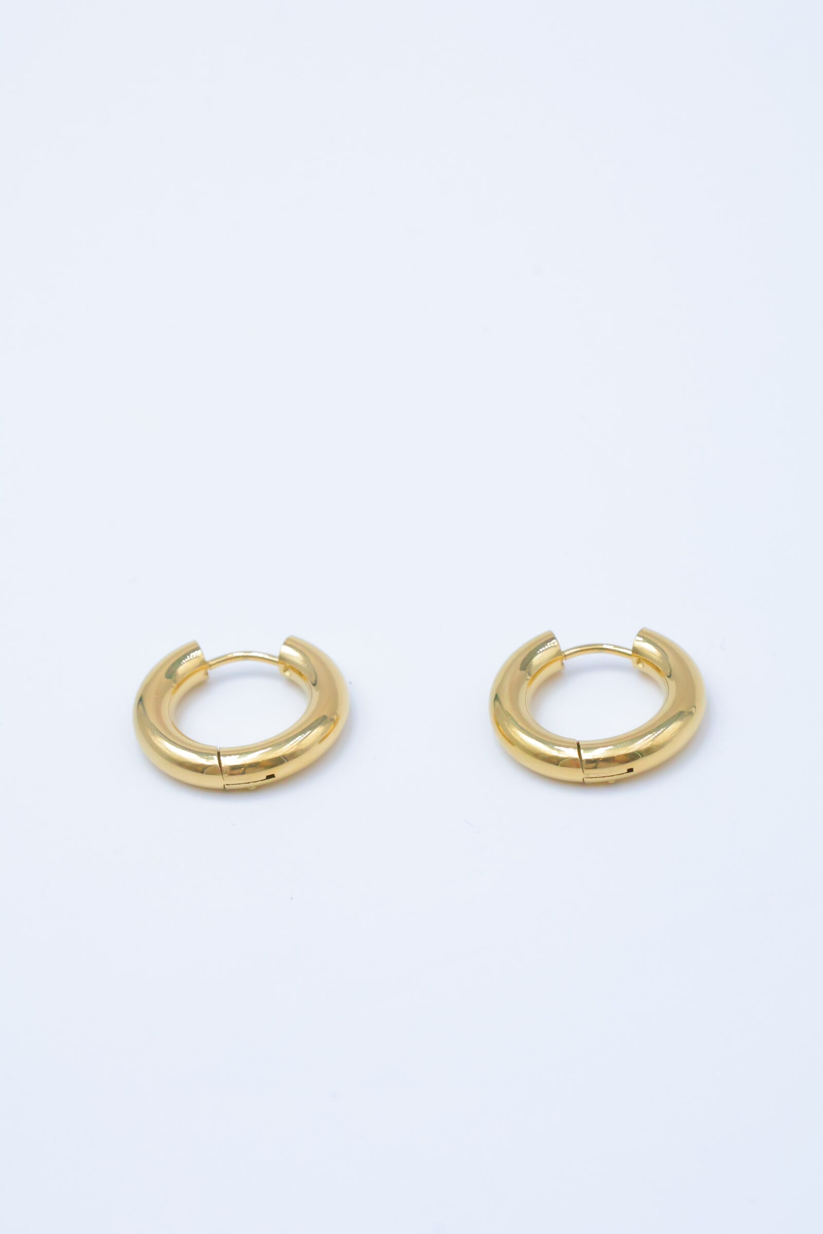 Orecchini a cerchio in acciaio inossidabile - E86