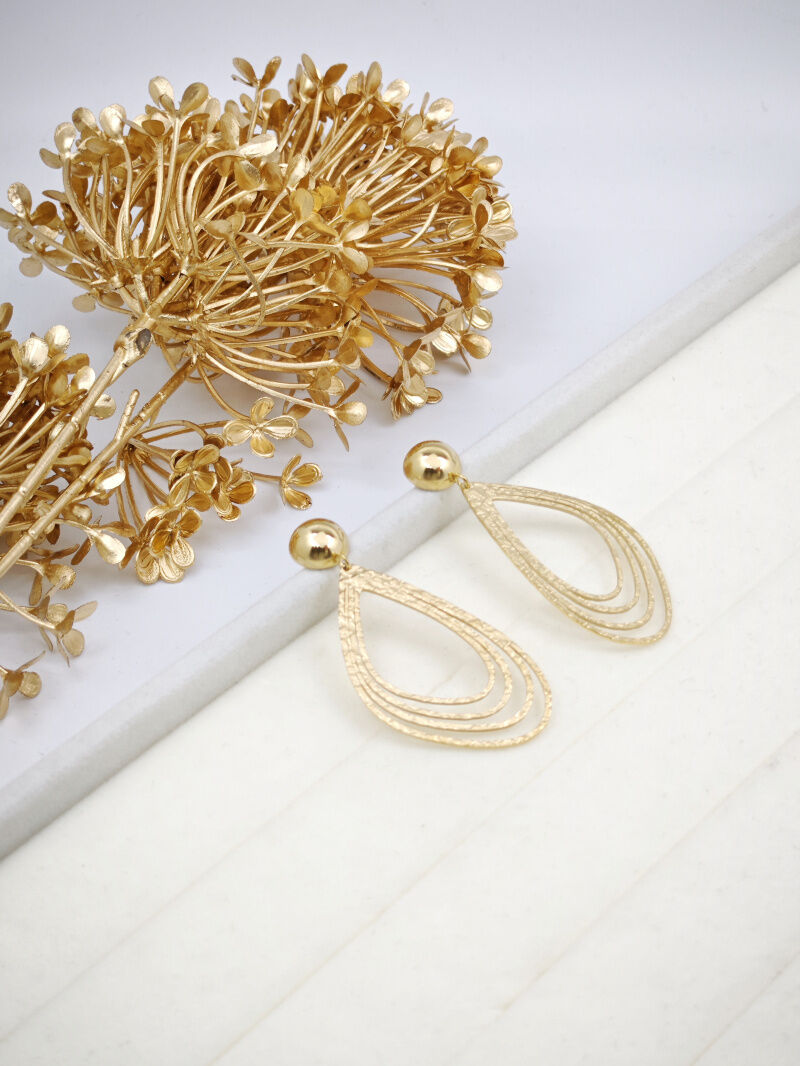 Boucles d'oreilles en acier inoxydable - A11