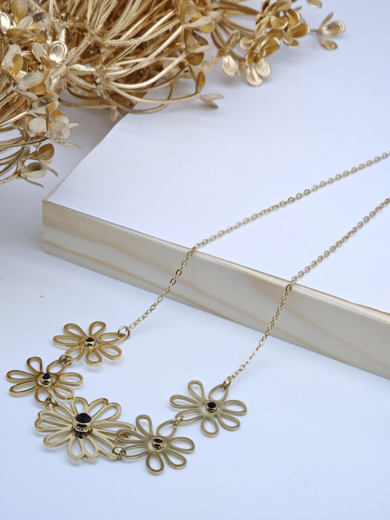 Edelstahl Halskette - A41