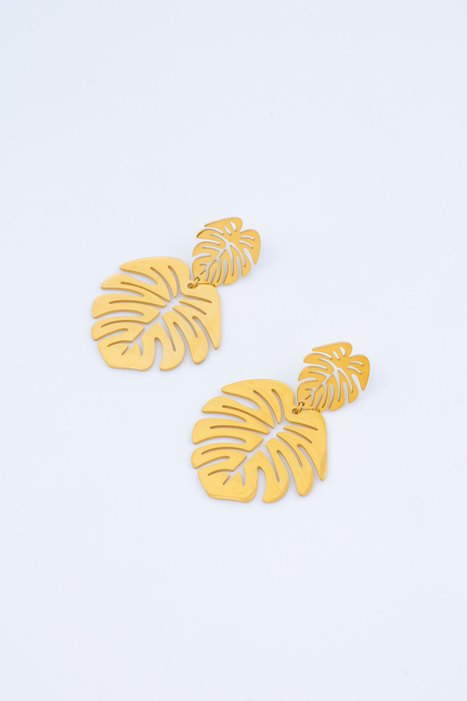 Boucles d'oreilles en acier inoxydable - A46