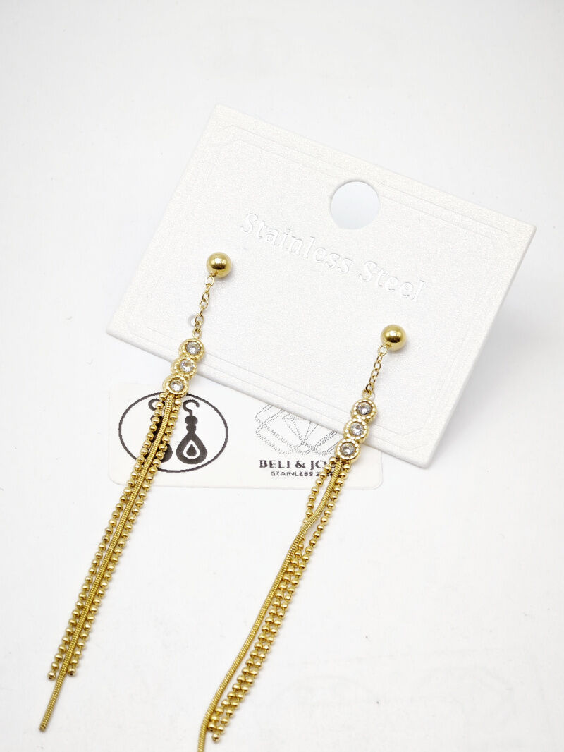 Edelstahl Ohrringe - A87