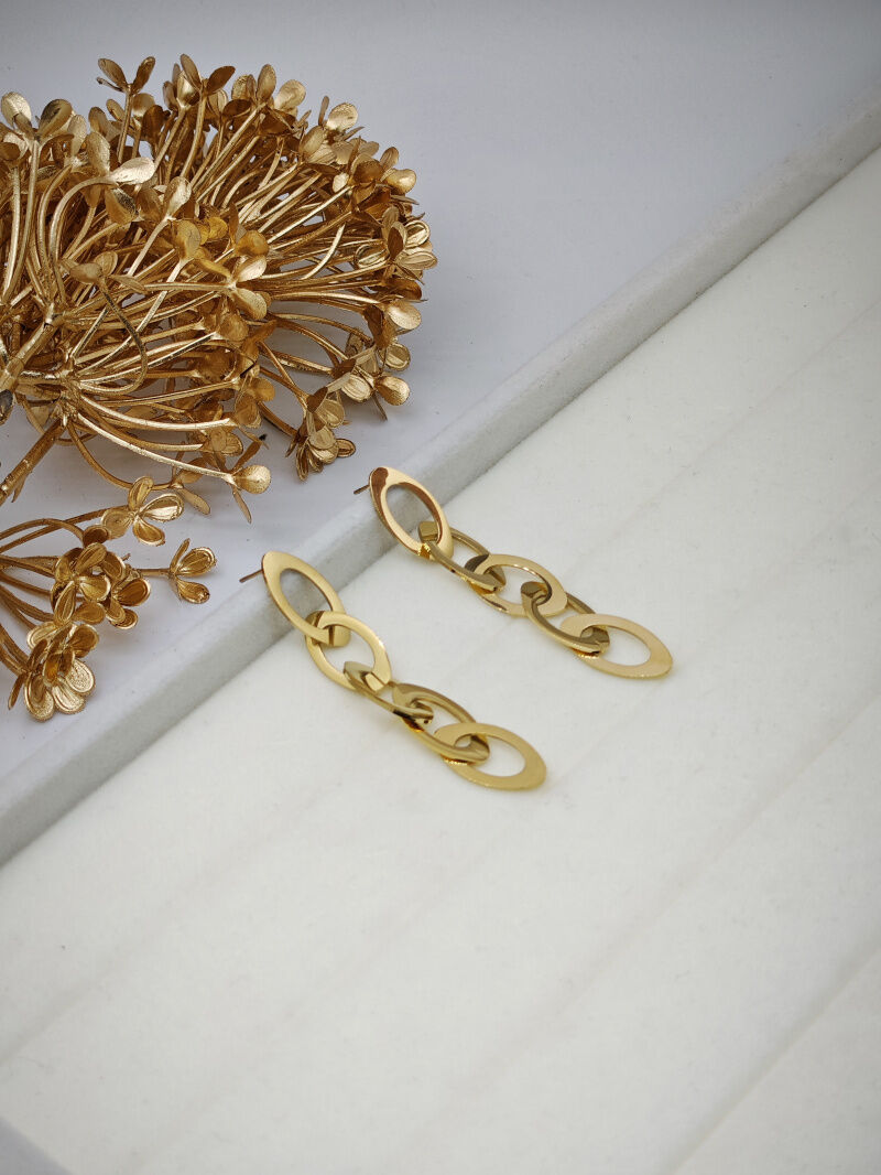 Edelstahl Ohrringe - A89